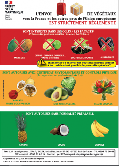 Envoi de vgtaux vers la France et lUE strictement rglemente